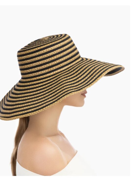 NWT Eric Javits Women’s Margot Straw Hat Packable main image 7